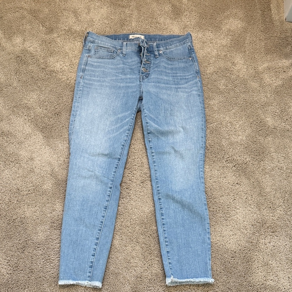 Madewell Light Blue Ankle Jeans